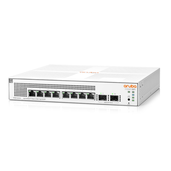Switch19230 instant-on 8g poe 2sfp 124w