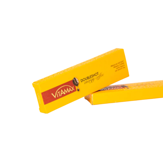 Cápsula de Café Instant Premix VitaMax DoubleShot Energy com MACA - 5 unidades x 20g