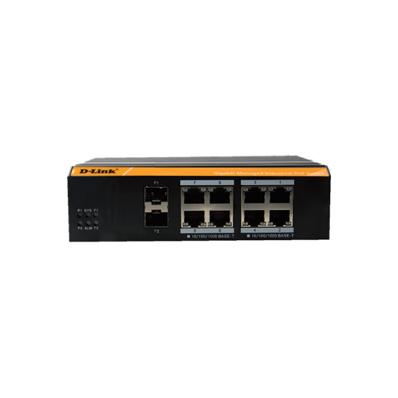 Switch 8 Dlink Outdoor Managed 10/100/1000 Poe 250M Layer 2