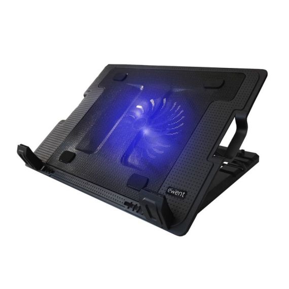 Ewent Base De Ventilação 1 Vent 2USB Até 17'