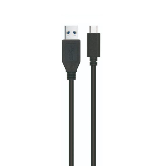 Cabo usb 3.2 para usb-c 3a 1m preto