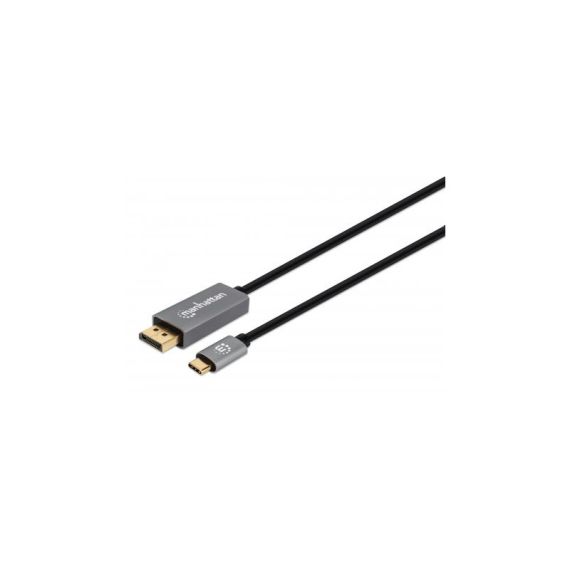 Manhattan Cabo USB-C 2MT (M) Para Displayport (M) 8K@60Hz