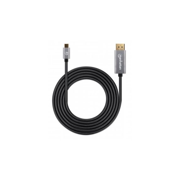 Manhattan Cabo USB-C 2MT (M) Para Displayport (M) 8K@60Hz