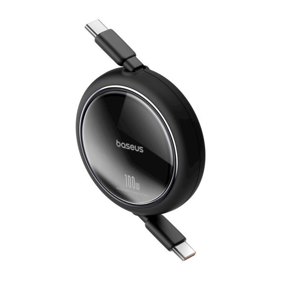 Cabo USB-C (M) P/ USB-C (M) 1M 100W Retratil Baseus