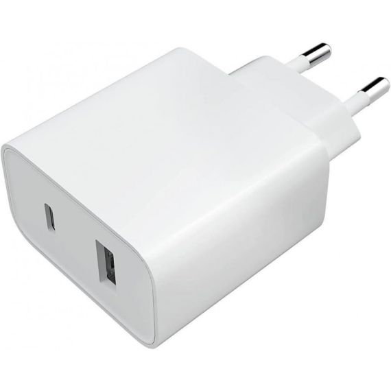Carregador Xiaomi Mi USB-A /C Fast Charger 33W WHT