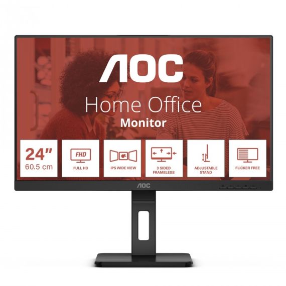 Monitor 24' AOC WLED 16:9 FHD 75HZ