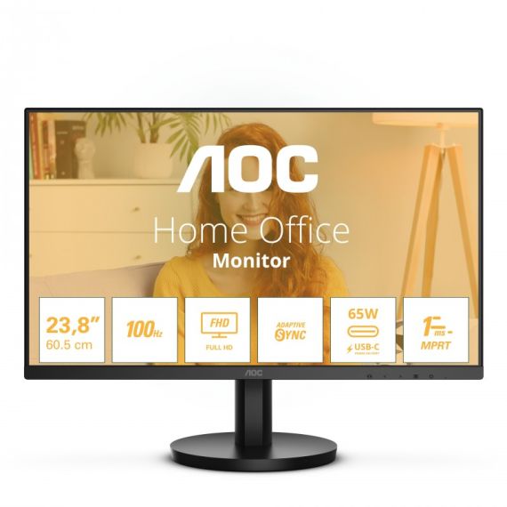 Monitor AOC 23.8' Full HD IPS 100HZ 1MS HDMI
