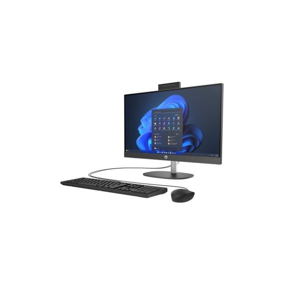 PC HP AIO 240 23.8' I3-N300 FHD 8GB 512 SSD W11P - Preto
