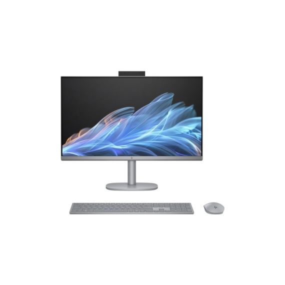 PC HP AIO 27' FHD U7-155H Touch 300NITS OMNI X 32G 1TB SSD W11H - Prata