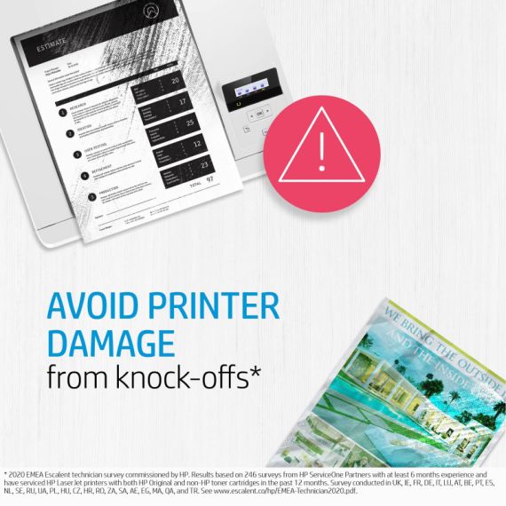 HP Toner 415A LJ PRO M45X/M47X (2,400 PAG) - Preto