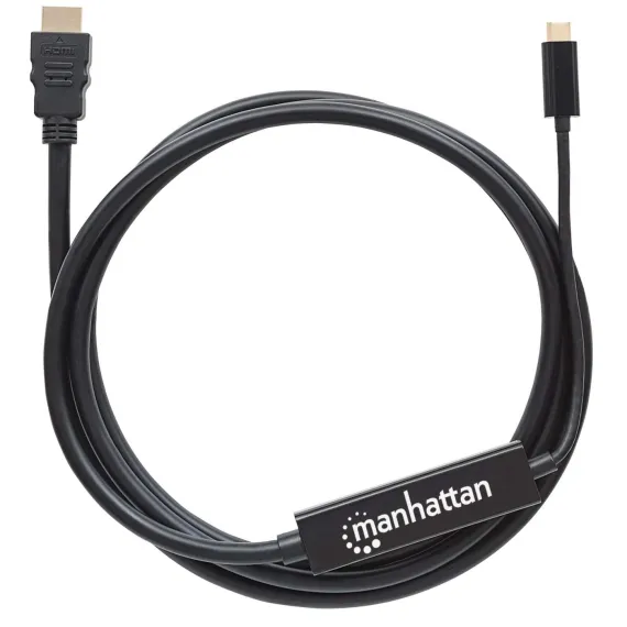 Manhattan Cabo USB-C 2MT (M) Para HDMI (M) 4K