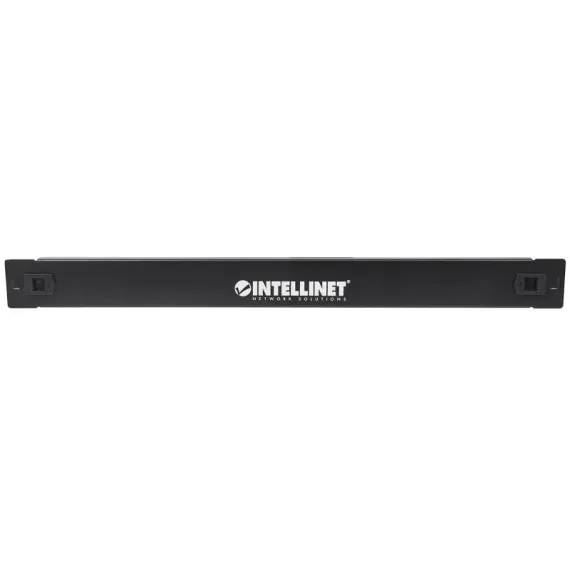 Painel de conecção 1u 19 metal preto