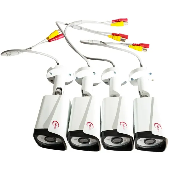 Kit de Vigilância AHD/DVR 4 Canais (4*C1069AH4) Cam 1080P Sem HDD