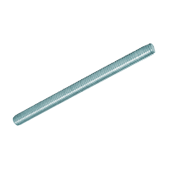 Leg Varão Aço Rosc DIN975 FE ZN 1MT-M6