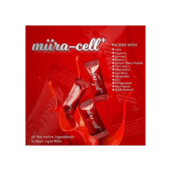 Suplemento Natural Miira-Cell + ( Meia caixa de 12 saquetas)