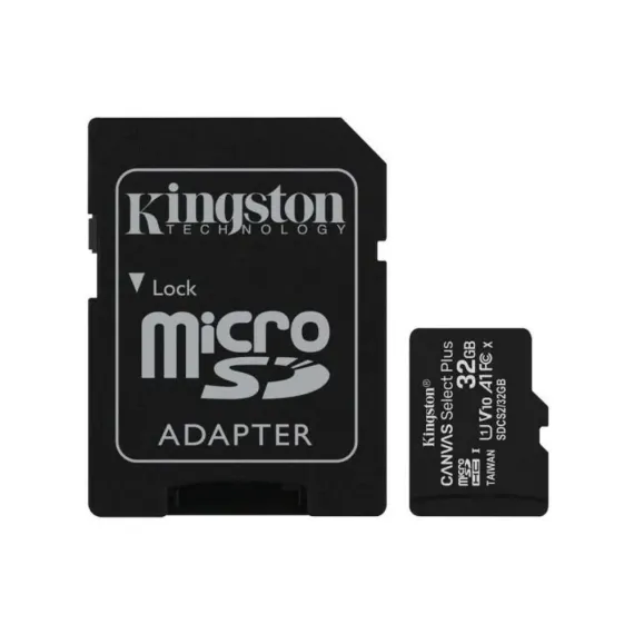 Cartão De Memória 32GB Canvas Select Plus Cl10 100r Com Adaptador