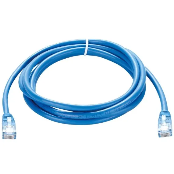 Cabo rede c5e 1 m utp dlink - Azul