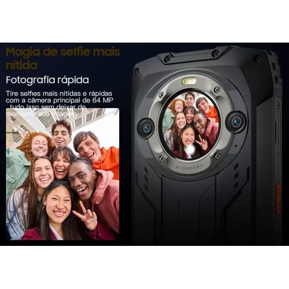 Smartphone Bv9300 Pro 12+256GB - Preto