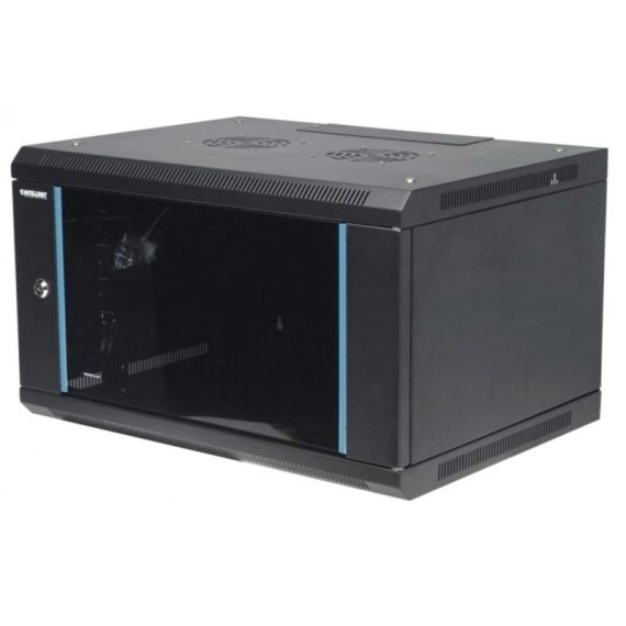 Armário 09U 600x450 19 Aço - Preto
