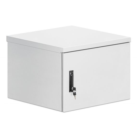 Armario 12u 600mm c/2 vent ip55 industrial cinzento