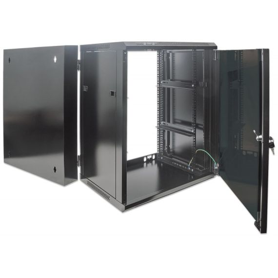 Armario 15u 770x600x550 int 19 - Preto