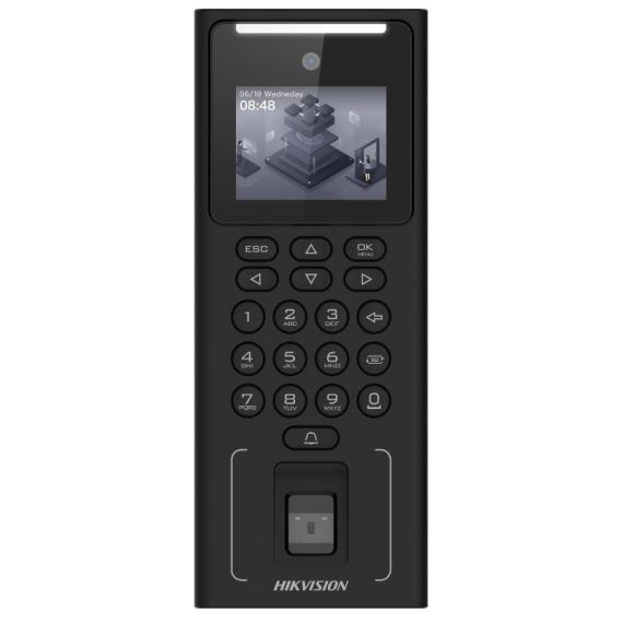 Ponto Biométrico K1T321 2.4" C/ Reconhecimento facial + Imp. Digital + Leitor de Cartão