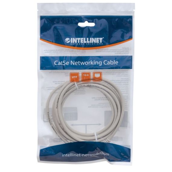 Cabo de rede cat6 5m utp cinza