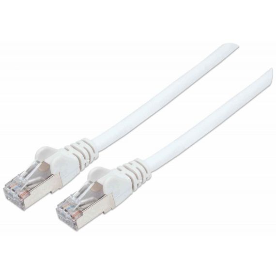 Cabo rede cat7 1 m cu s/ftp lsoh rj45 - Branco