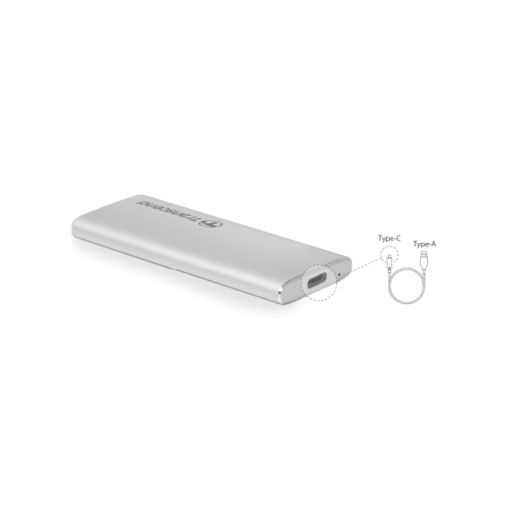 Caixa Externa Ssd M.2 2280/2260 -Prata