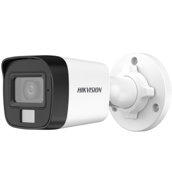 Câmara HikvisionI Fixed Mini Bullet Dual Light Aaudio 2MP 3.6MM