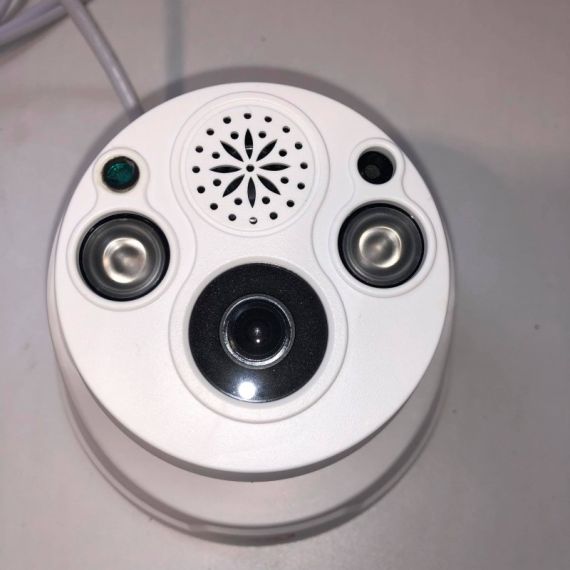 Câmera dome wifi 3mp fhd com sensor movimento