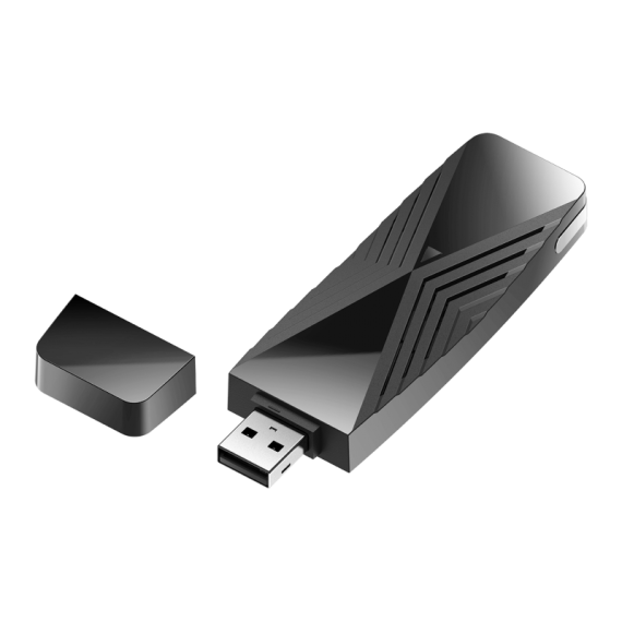 Adaptador Usb Wi-Fi 6 Ax1800 - Preto