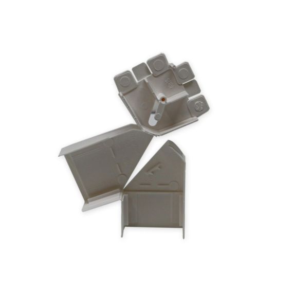 Leg Angulo DLP Branco Plano 40X16