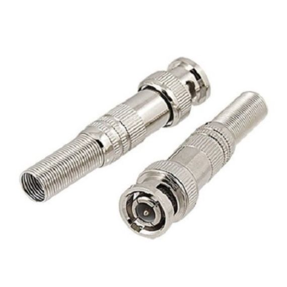 MZ Conector BNC Macho 3 Peças