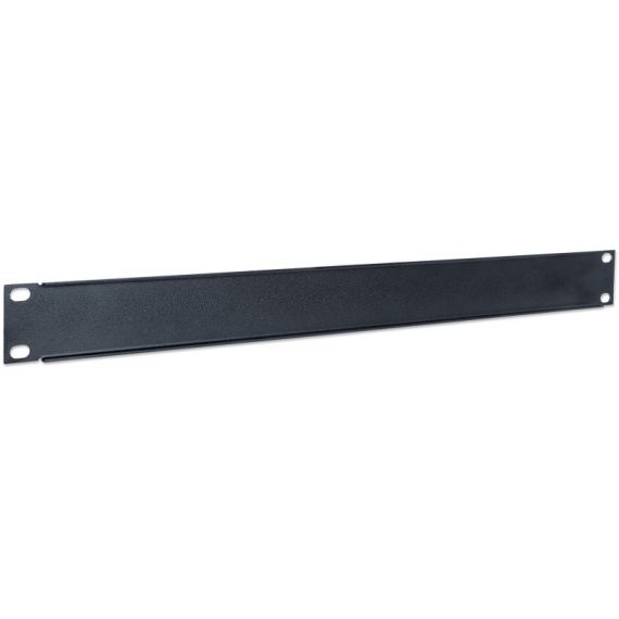 Painel de conecção 1u 19 metal - Preto