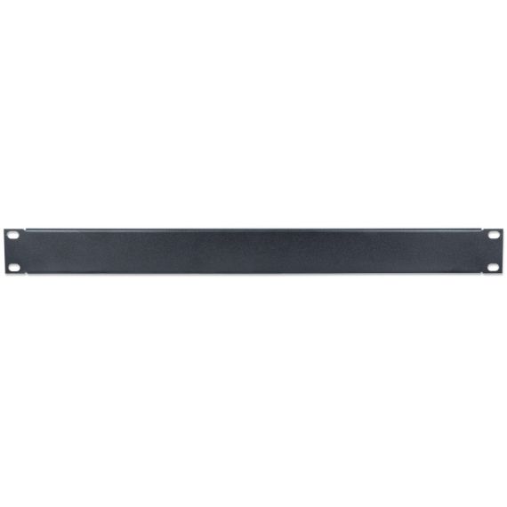 Painel de conecção 1u 19 metal - Preto