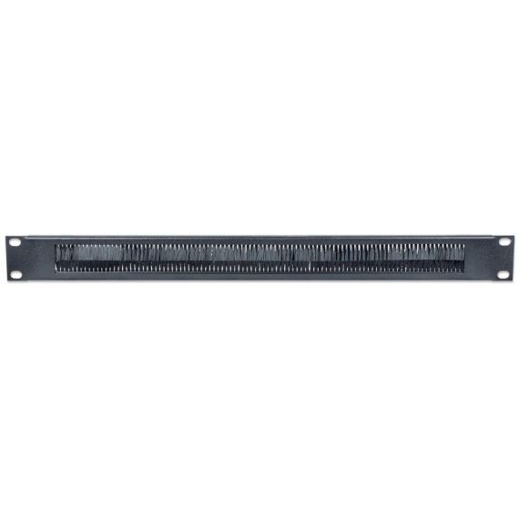 Passa cabo 1u rack escova