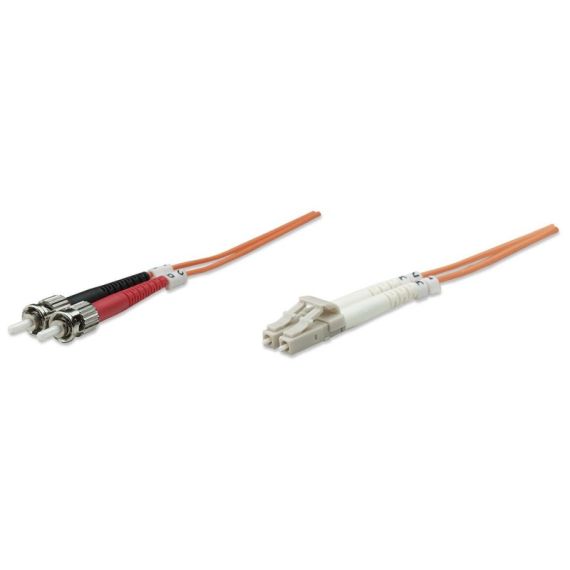 Patch cable f.o. lc/st 2m duplex multimode 62.5/125 om1