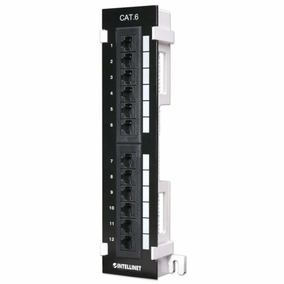 Patch Pannel-12 PT Cat6 Intellinet