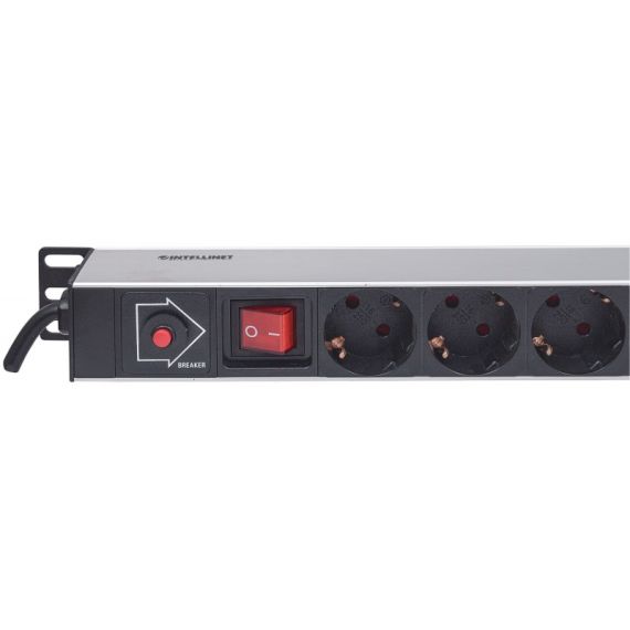 Pdu rackmount vertical 7/3 com 12 saídas