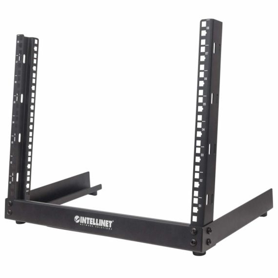 Suporte de rack 8u 19 - Preto