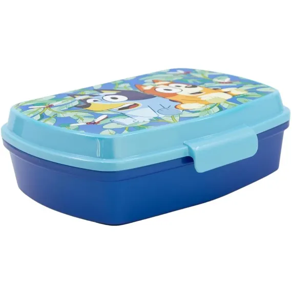 Lancheira Retangular Bluey e Bingo