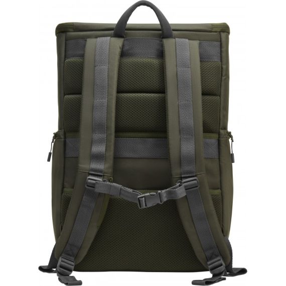 Mochila 15.6 modular verde cinza