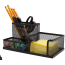 Organizador de mesa de escritório/estudo "Deli" - Preto