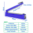 Seladora Manual Metal Portátil PFS-40cm 220V