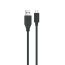 Cabo usb 3.2 para usb-c 3a 1m preto