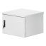 Armario 12u 600mm c/2 vent ip55 industrial cinzento