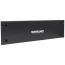 Painel de conecção 3u 19 metal preto