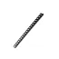 Argolas Plástico 10mm Preto