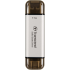 Transcend Disco Externo 1TB ESD310S USB-C/A - Prata